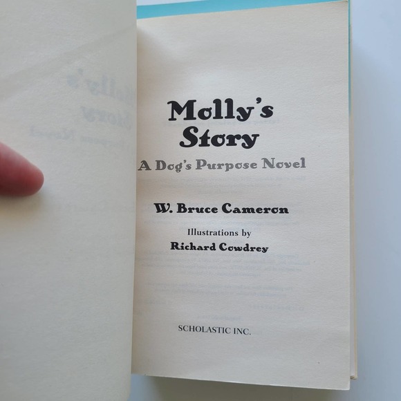 5/$15 - 3 Kids Dog Book Lot W Bruce Cameron Lily to the Rescue Molly's Ellie's - Picture 14 of 16